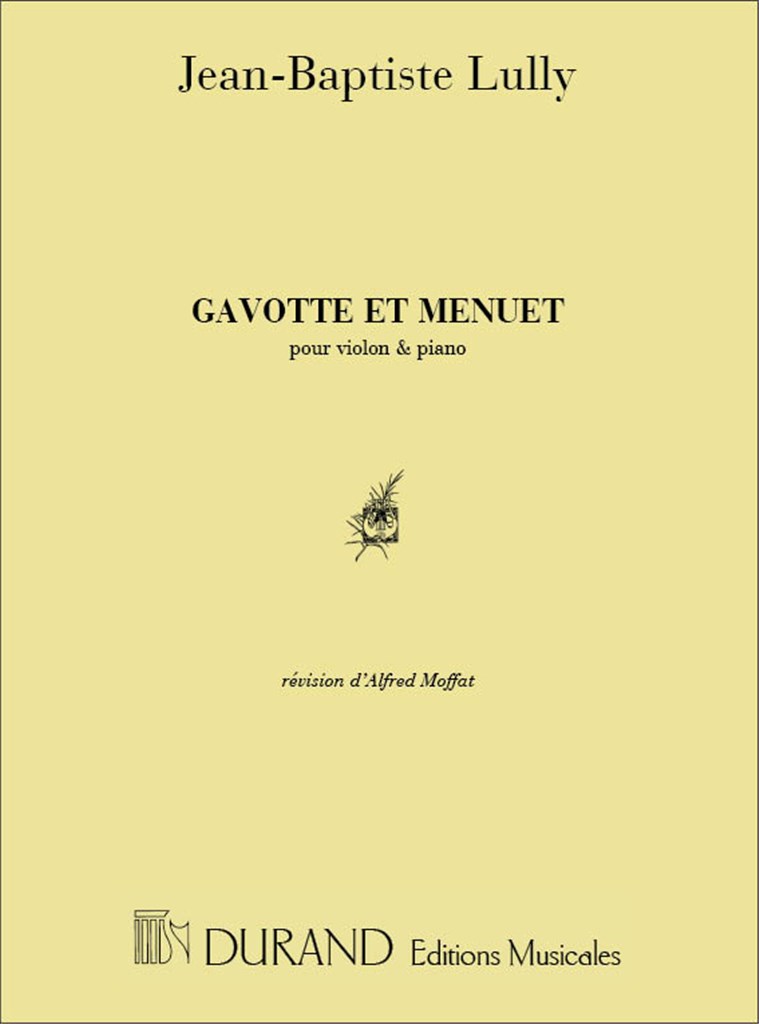 Gavotte Et Menuet Vl-Piano (Moffat)